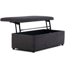 Plaza Storage Ottoman